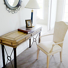 Narrow Table with Chair