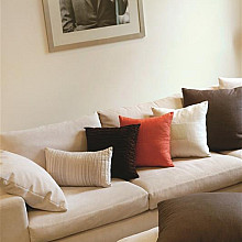 Sofa with Cushions